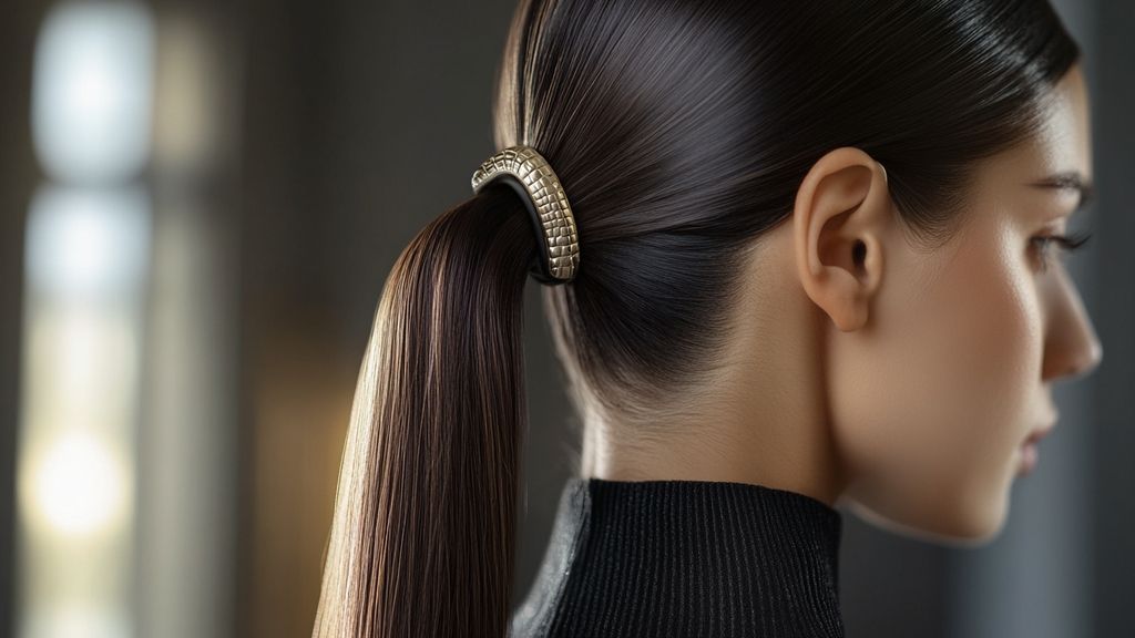 Quelles coiffures réaliser avec une pince crocodile sur cheveux épais